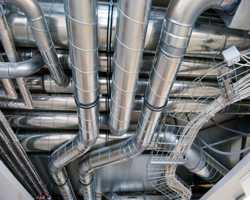 Industrial ventilation ducts